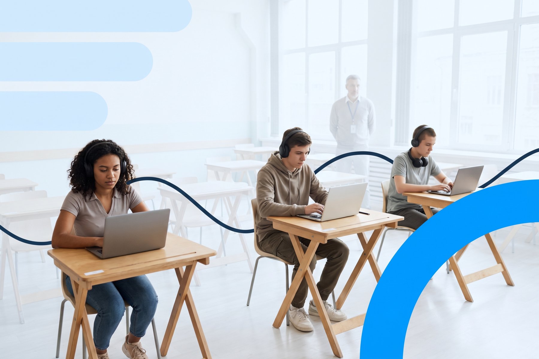New exam courses and offline grades in the gradebook